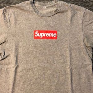 Supreme box logo tee
